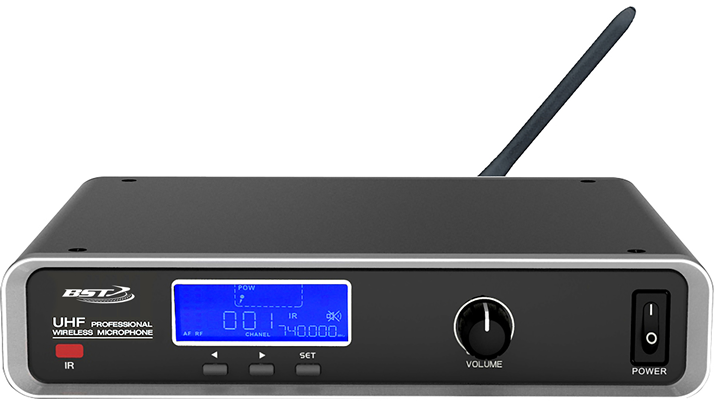 BST UHF trådløst mikrofonsystem
