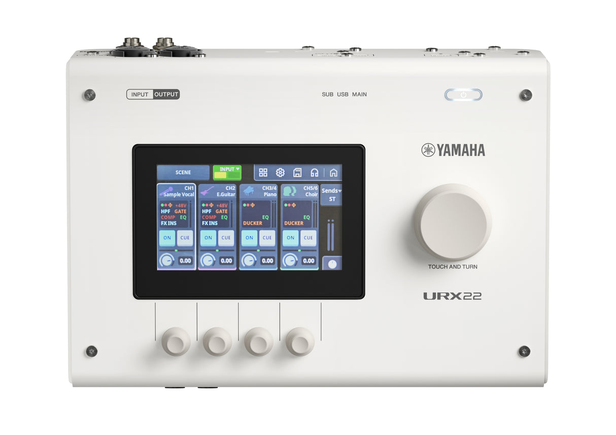 Yamaha URX22 USB-C audiointerface (Hvit)