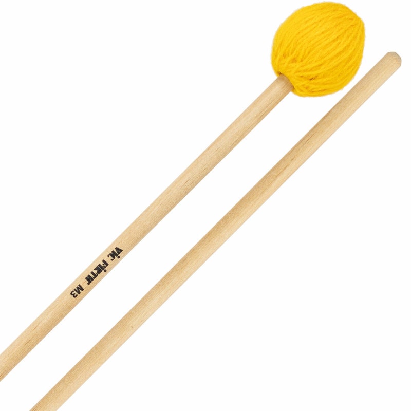 Vic Firth M3 American Custom Tastatur, Medium-Gul Garn