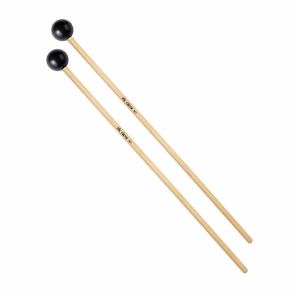 Vic Firth M7 Am. Custom Keyboard, Hard-Black Phenolic 1 1/4"
