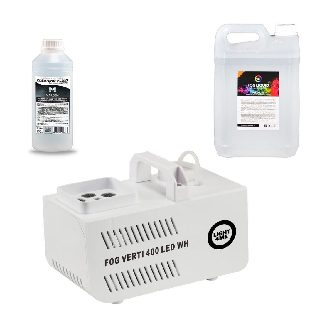 Light4Me VERTI 400 Røykmaskin bundle