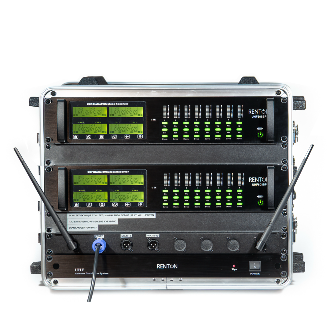 Renton Rack Trådløst System (16 Headset)