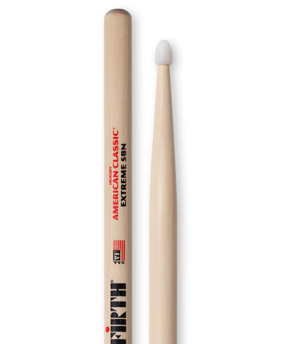 Vic Firth 5B trommestikker i ekstrem nylonspiss