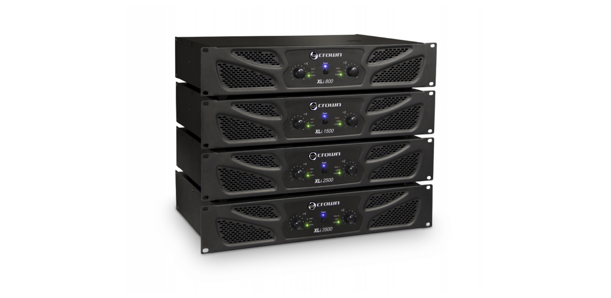 Crown XLi3500 effektforsterker (2x1000W, 8 Ohm)