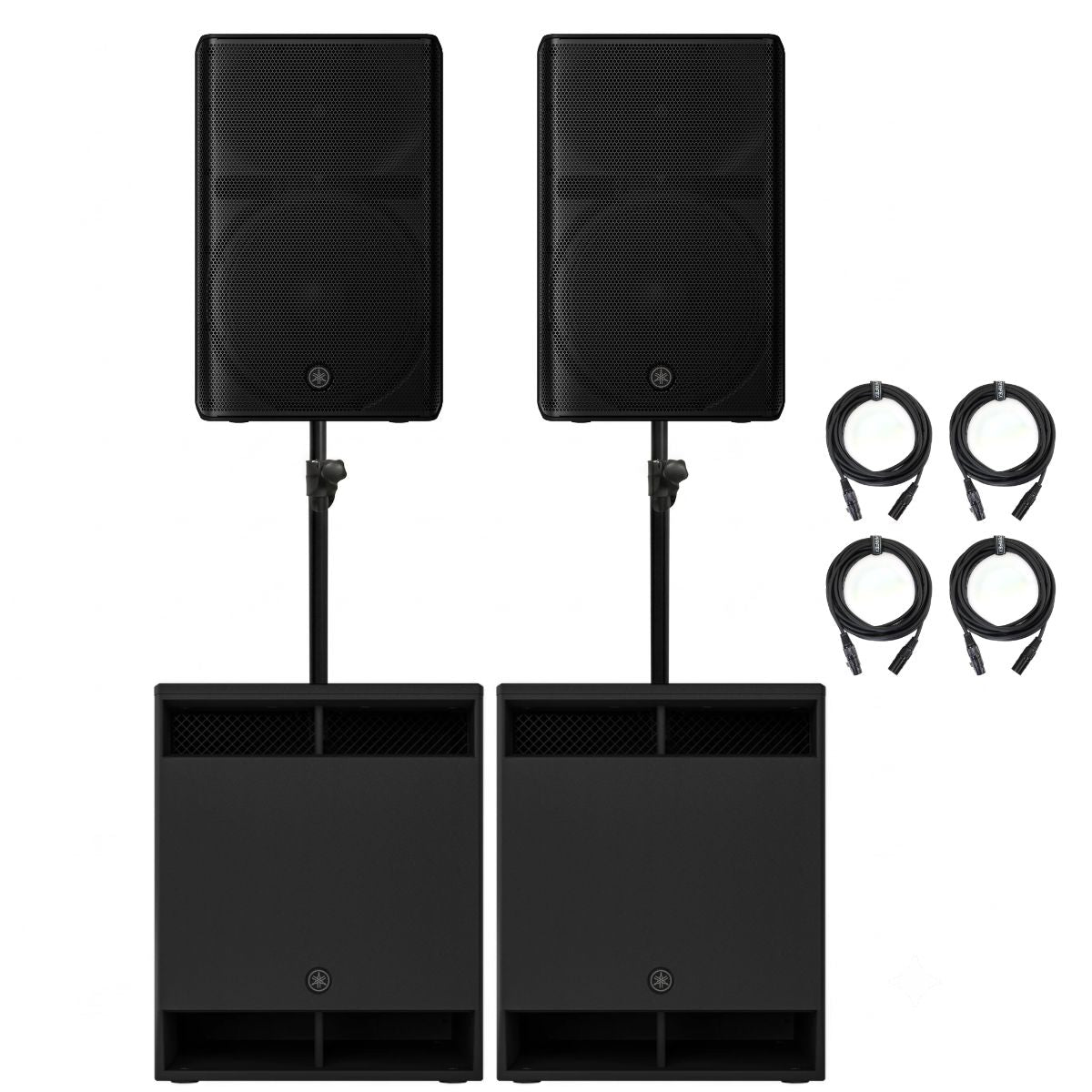 Yamaha DXR15MK POWER BUNDLE Large
