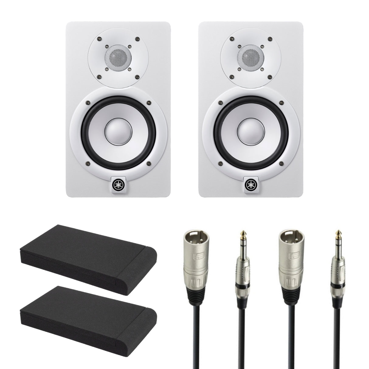 Yamaha HS5 Studio Monitor startpakke (hvit)