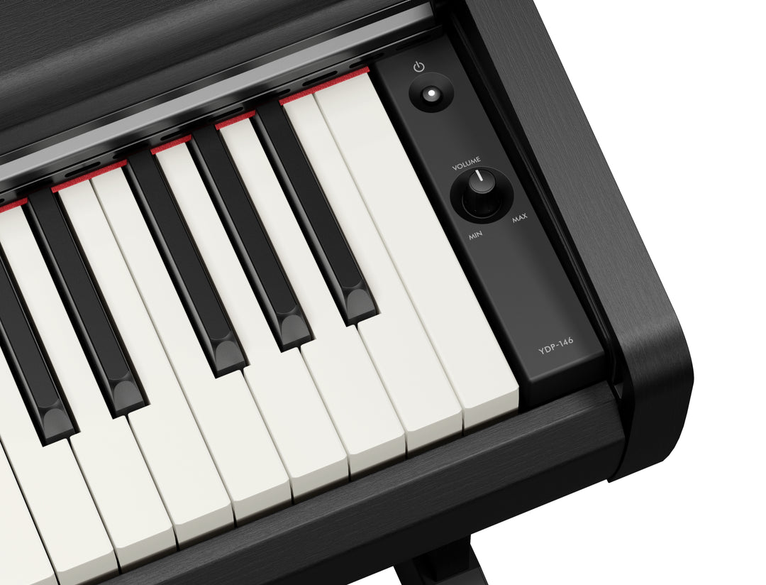 Yamaha YDP-146B Digital Piano (Sort)