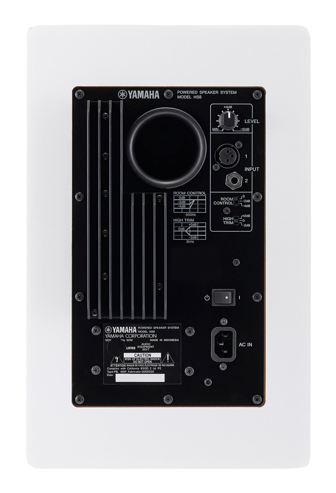 Yamaha HS8 Studio Monitor startpakke (hvit)