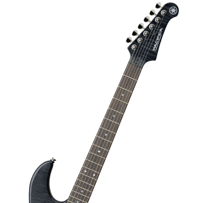 Yamaha Pacifica 611VFM elektrisk gitar (gjennomsiktig Black )