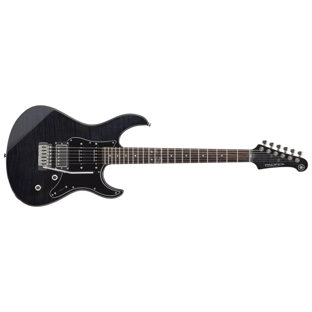 Yamaha Pacifica 612V IIFM elektrisk gitar (gjennomsiktig Black )