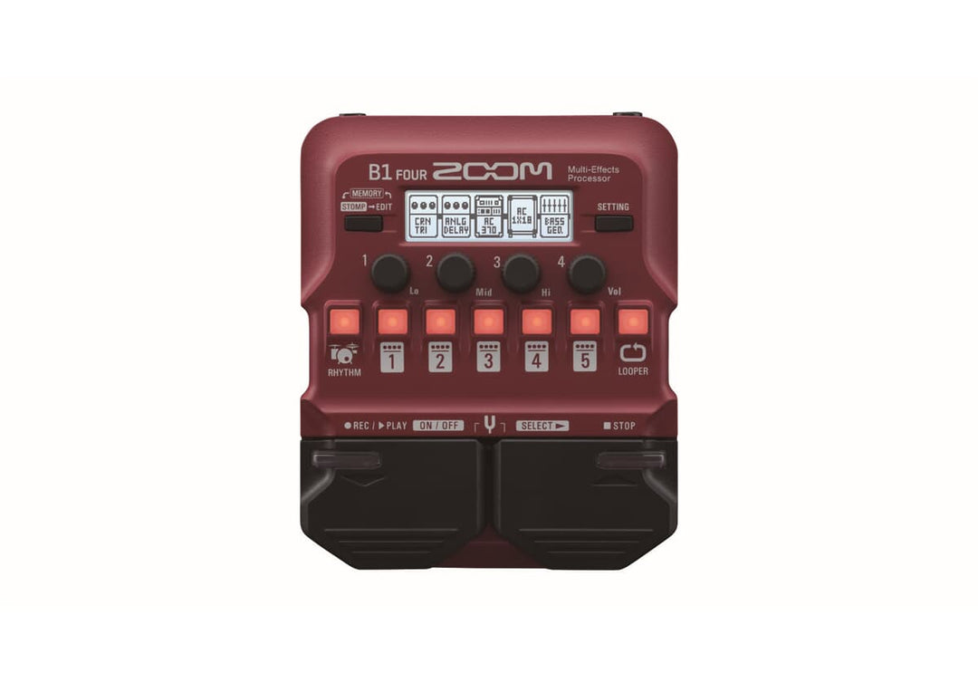 Zoom B1 Fire bass multieffekt
