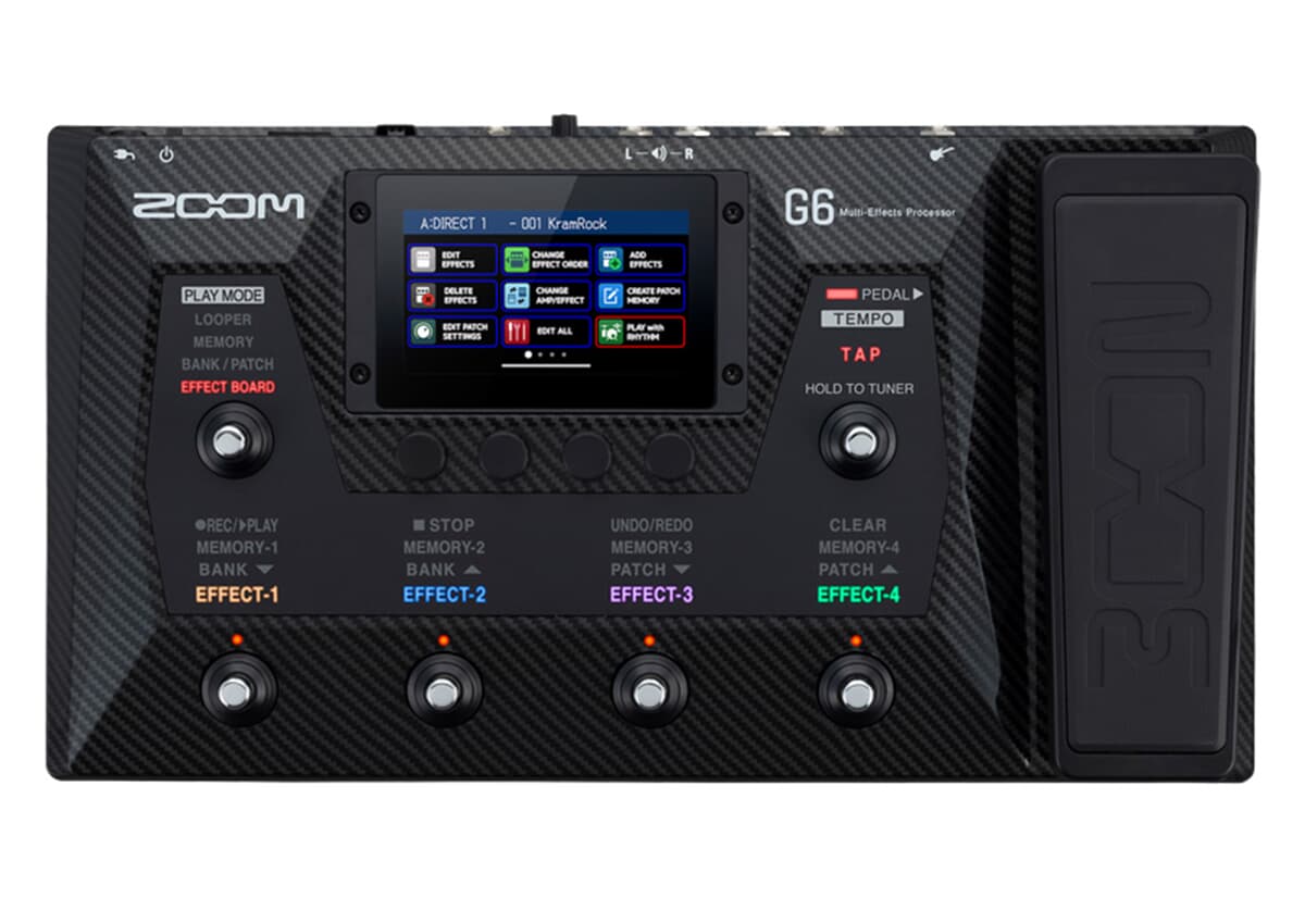 Zoom G6 Gitar Multi-Effect