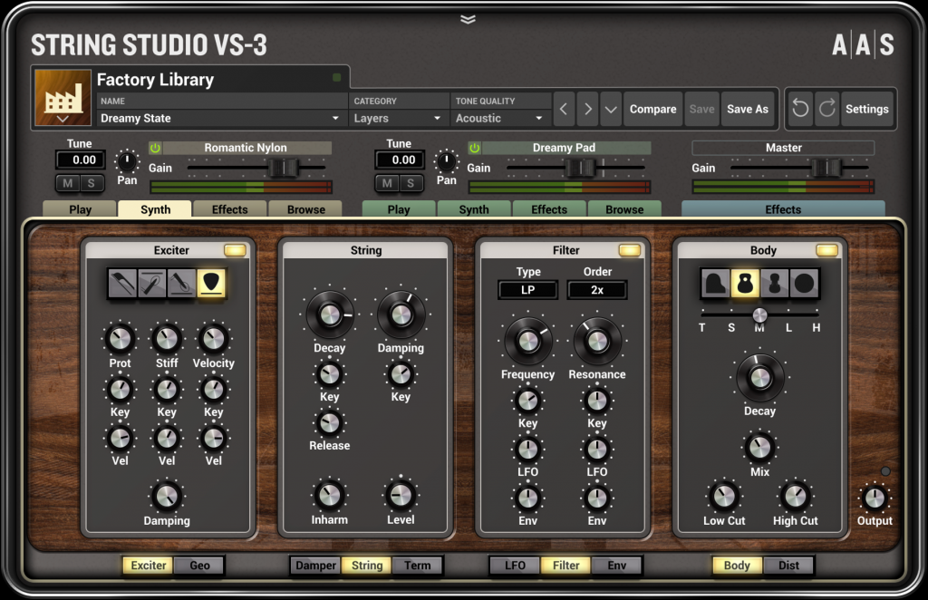 String Studio VS-3 pluss pakker nedlasting