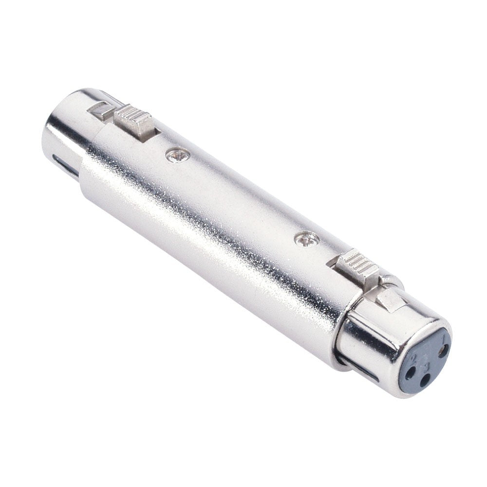 Adapter lydkontakt XLR hunn til XLR hunn