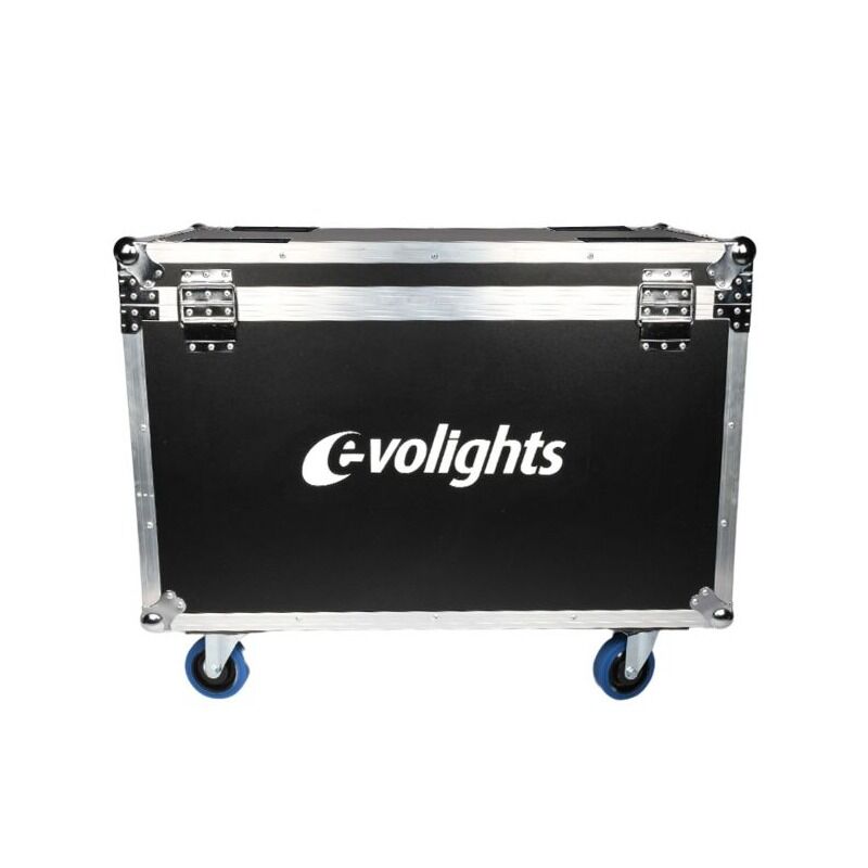 flightcase for 4 Evolights 40x10W Wall Washer
