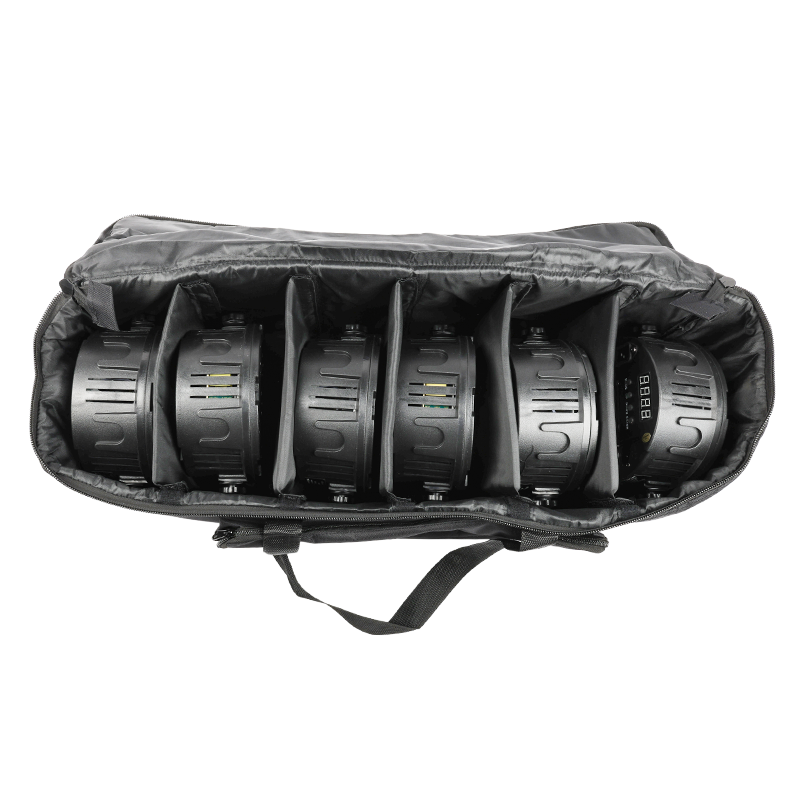 Case4Me veske til 6 x PAR-lamper