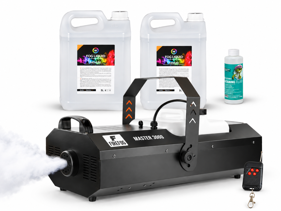 Firefog Master 3000 DMX røykmaskinbundle