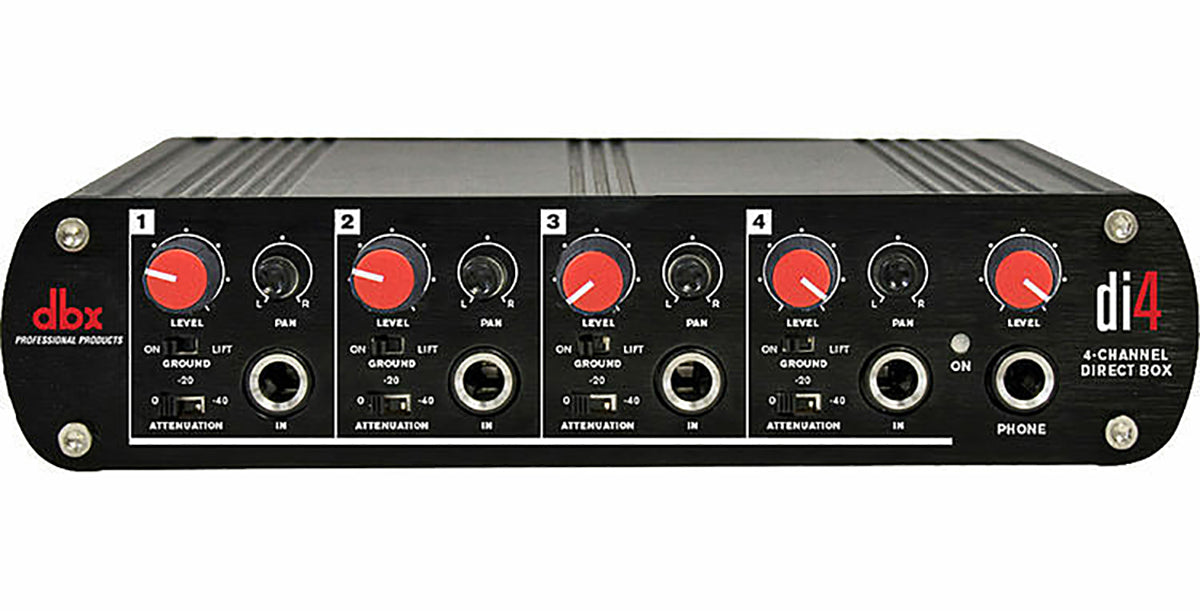 dbx DI4 4-kanals DI Boks, Linjemikser