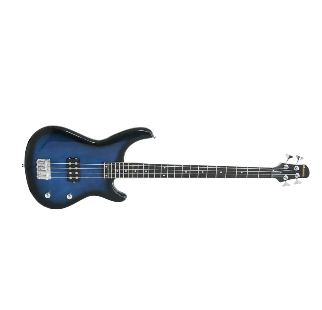 DiMavery SB-201 elektrisk bass (Blue Burst )