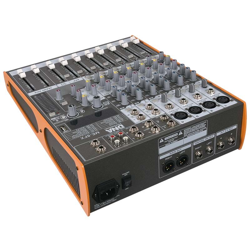 DNA ME-8FX 8-kanals mikser med Bluetooth
