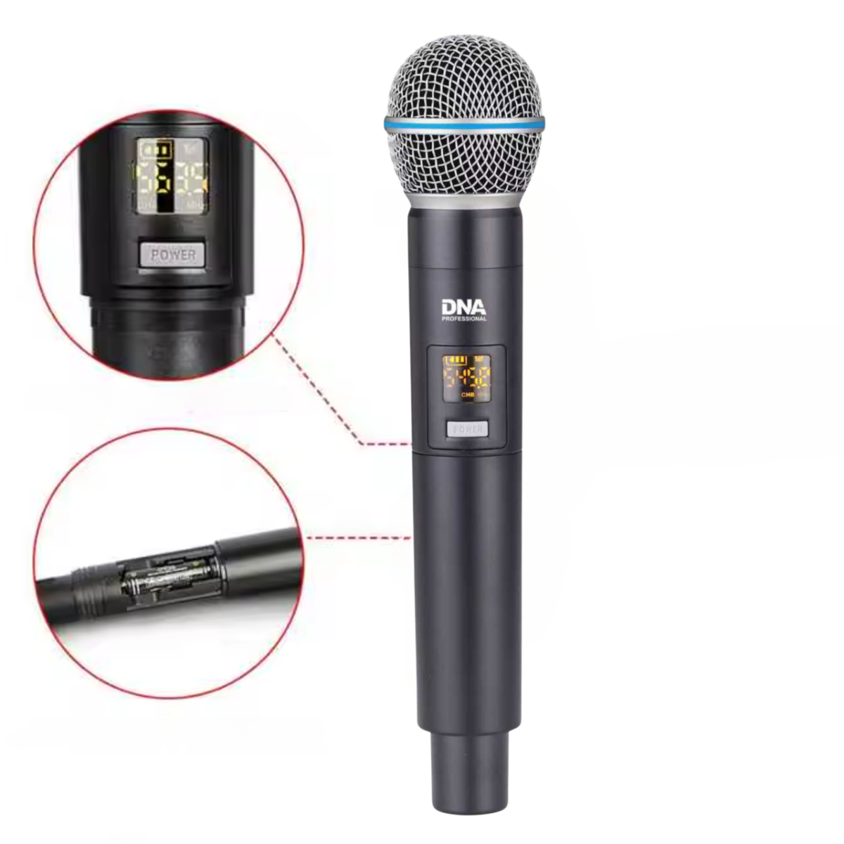 DNA BAT trådløs mikrofon