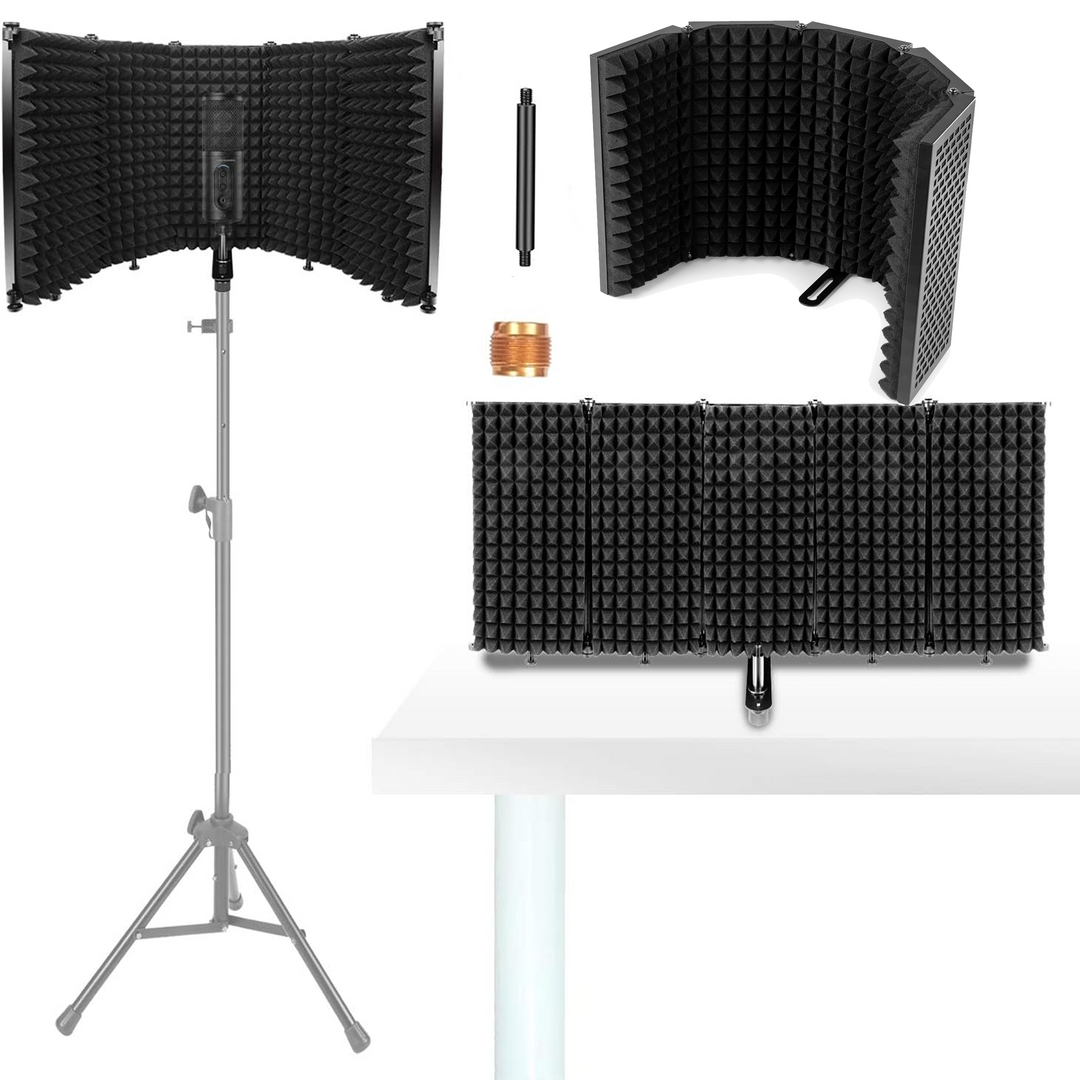 mikrofoner refleksjonsfilter til studio og podcast