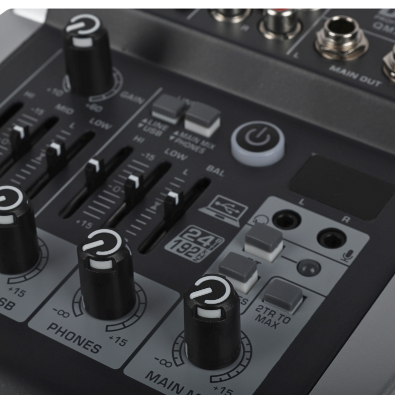 DNA QMX402 Lydmikser 3 kanaler og Bluetooth