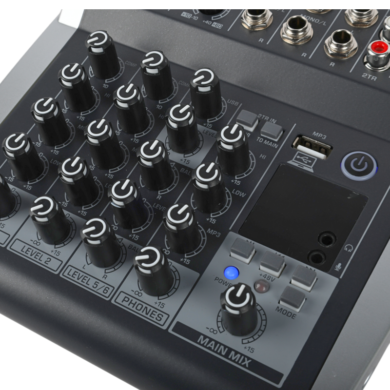 DNA QMX602 Lydmikser 6 Kanaler