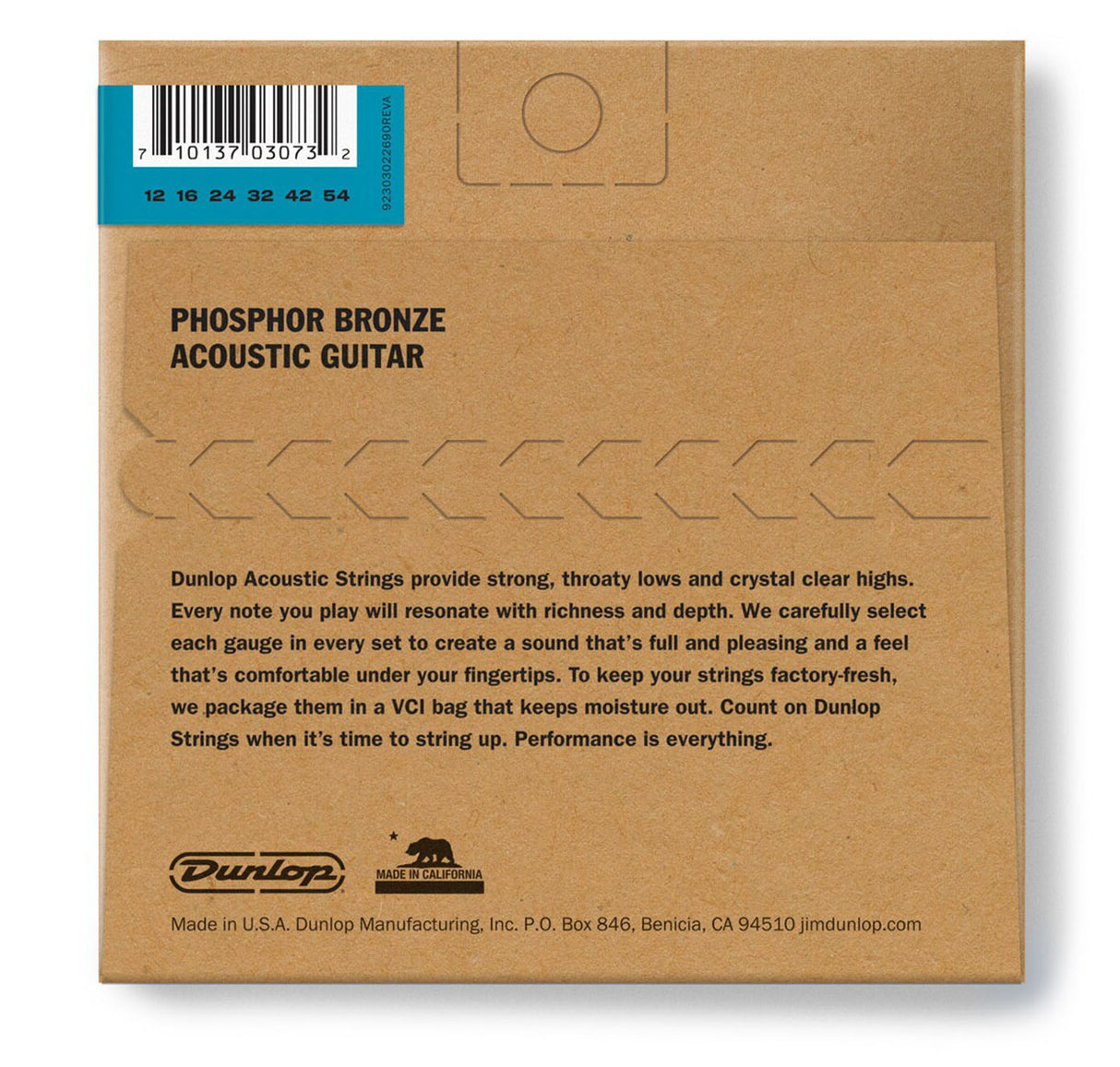 Dunlop DAP1254 gitarstrenger (12-54)