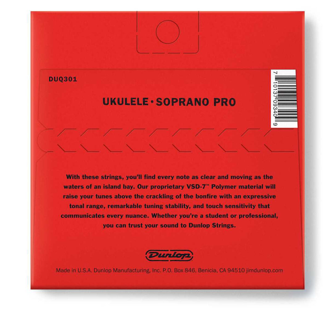 Dunlop Pro Soprano Ukulele strengsett