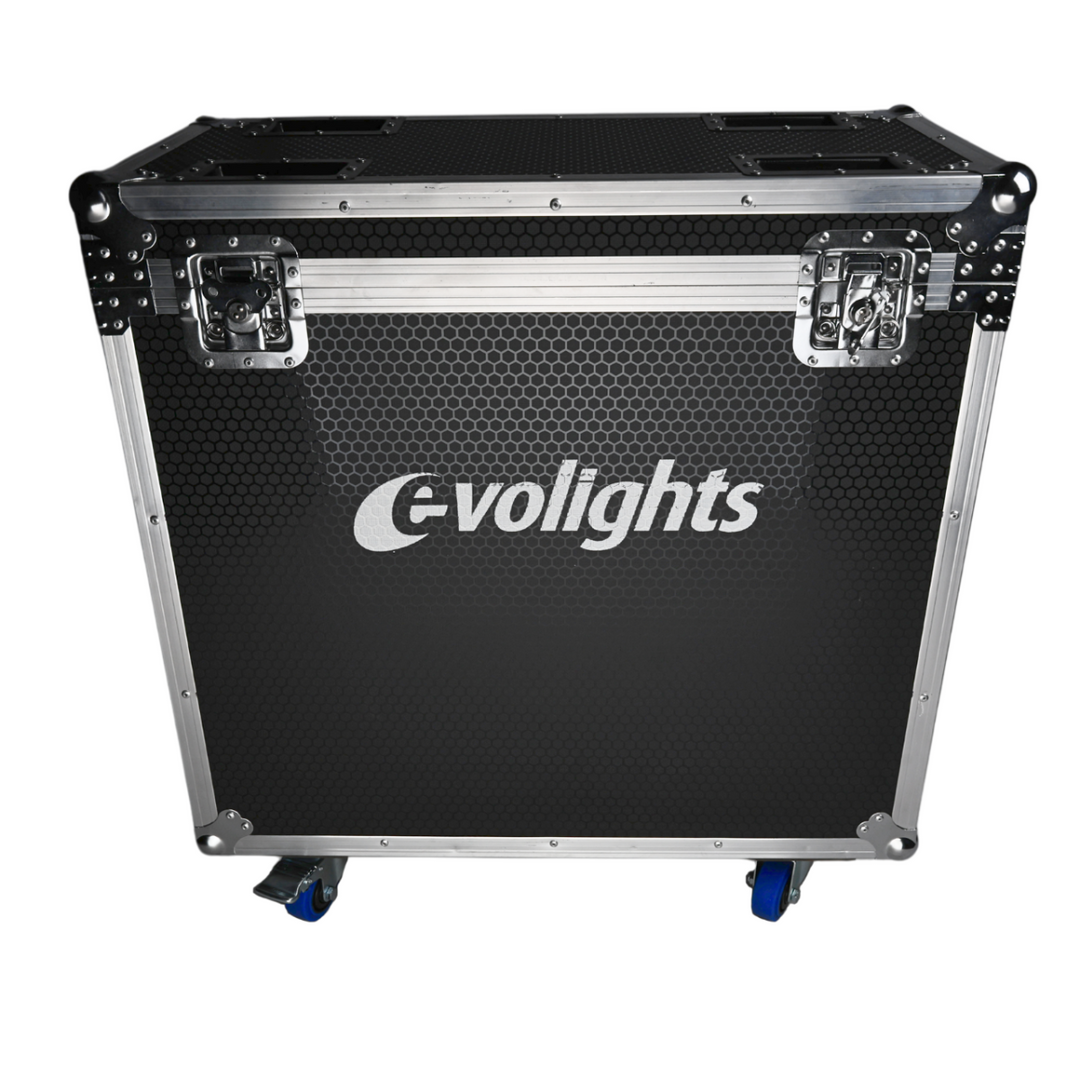 Flightcase til 2 x Evolights Lumen 7 Ring
