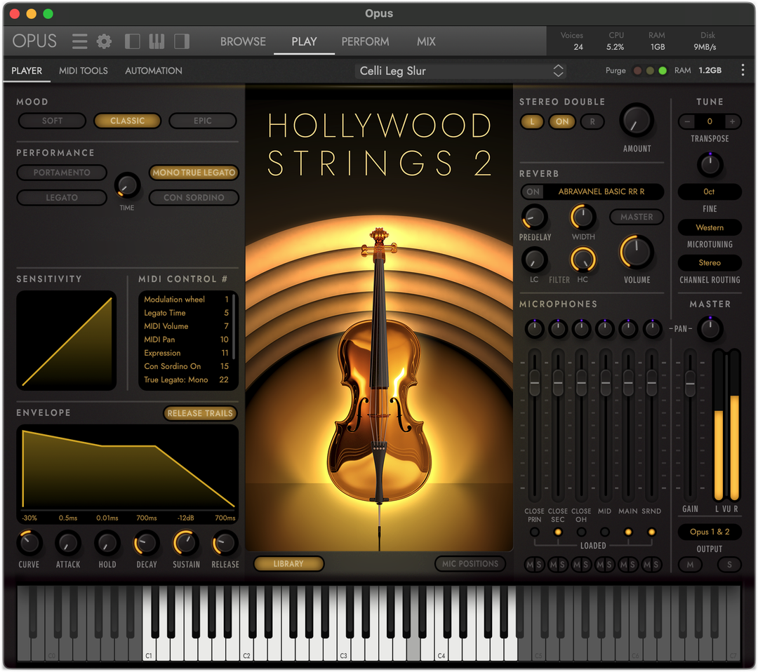 HOLLYWOOD STRINGS 2 kryssoppgradering fra HW FANTASY ORCH