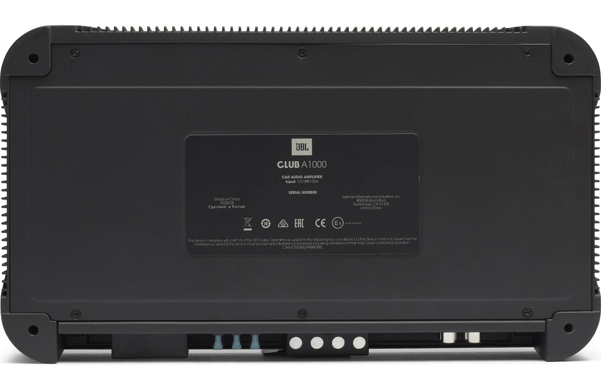 JBL Club A1000 1-kanals bilforsterker (2000W)