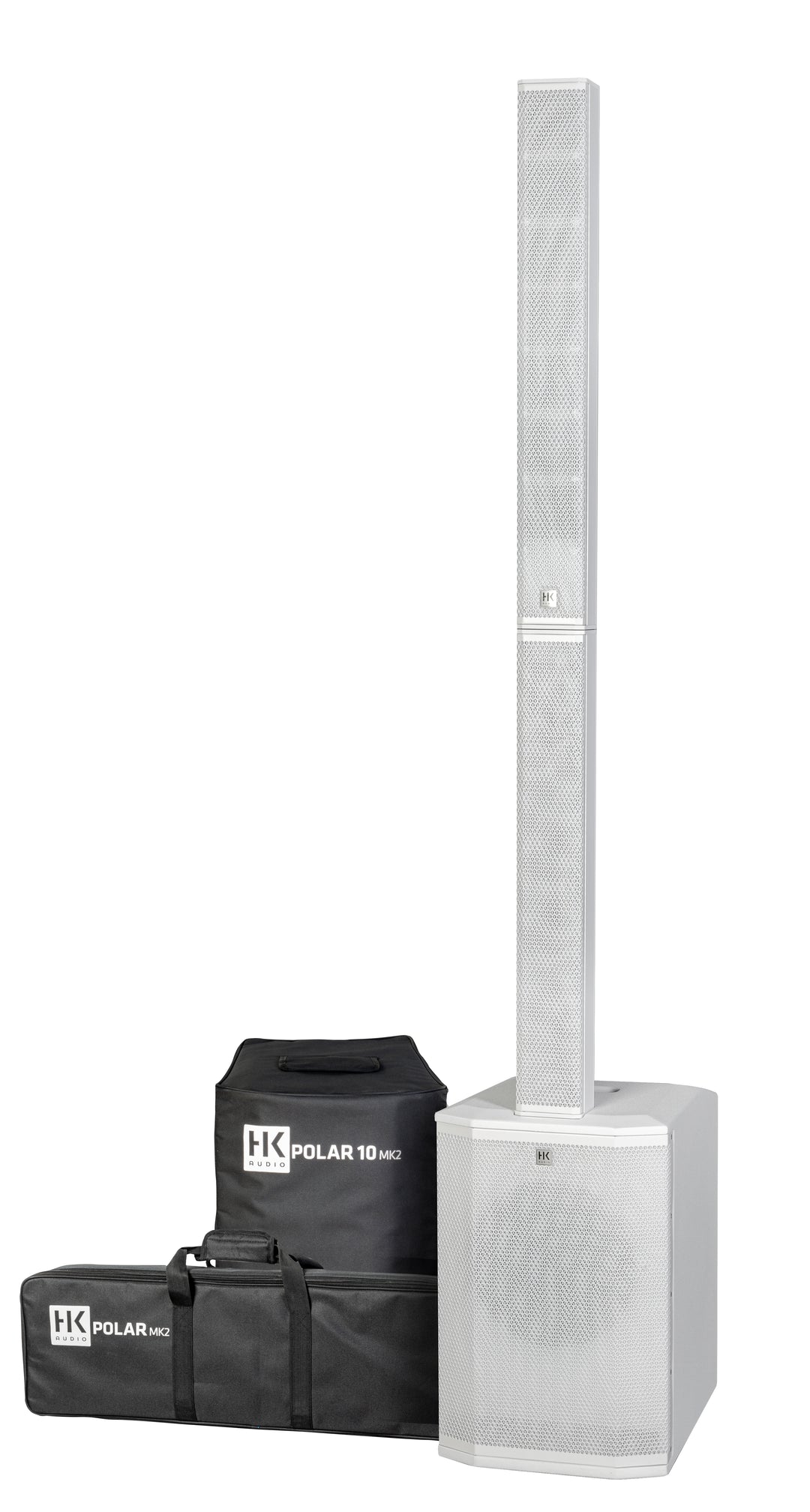 HK Audio Polar 10 MK2 - Søjlehøjttaler (Hvid)