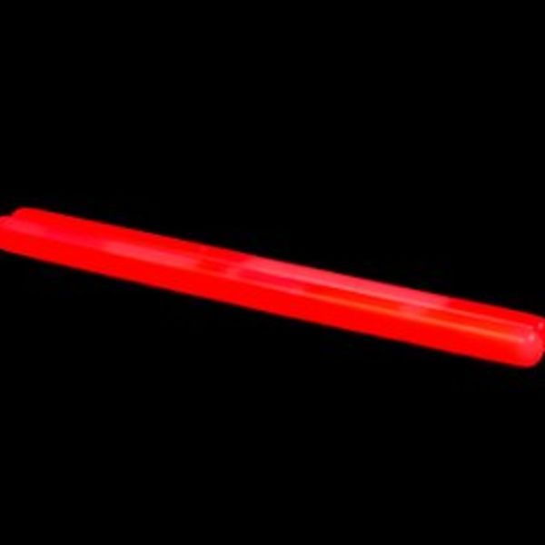 10 stykker Glowstick 10" (rød)