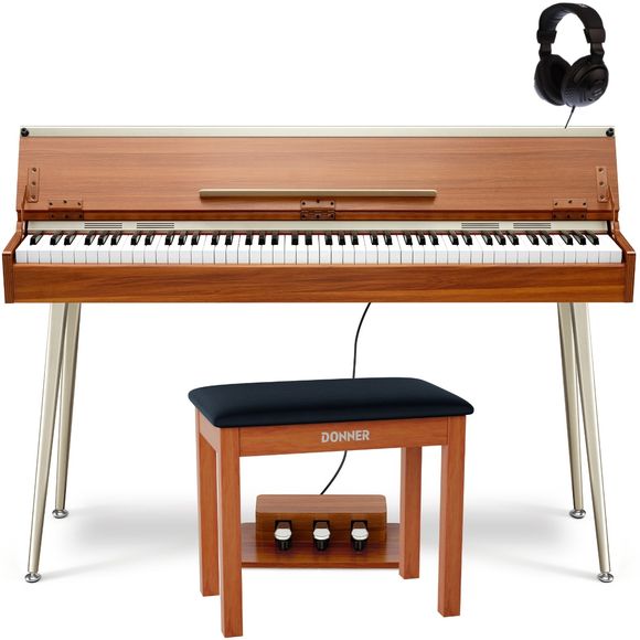 Donner DDP-80 PLUS el-piano Bundlepakke