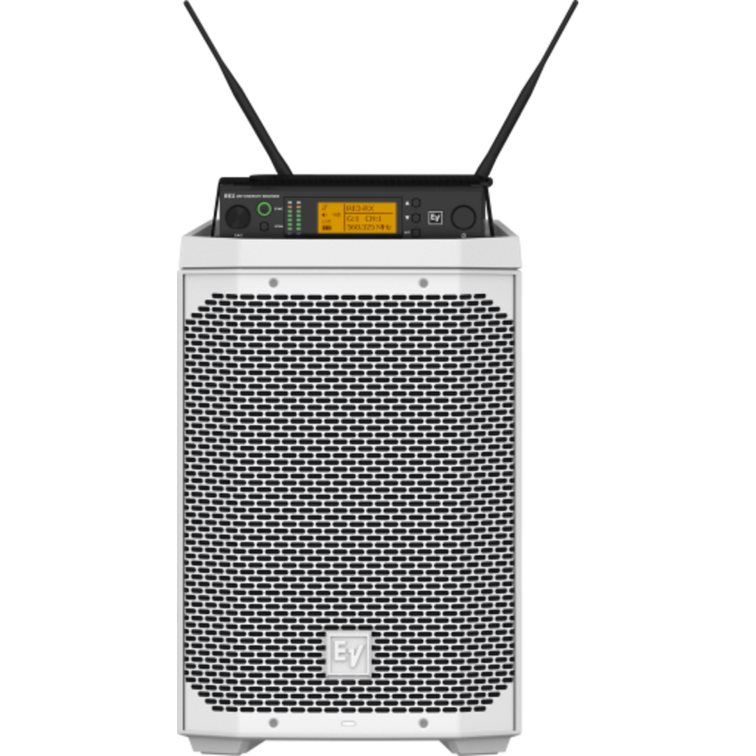 Electro-Voice EV 8 batteri højttaler HVID