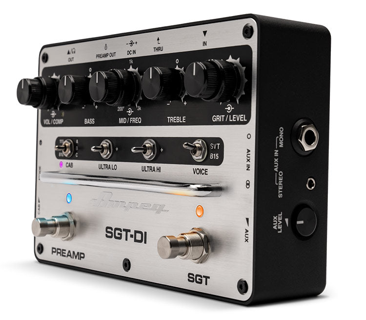 Ampeg SGT-DI Preamp/Drive/DI Bass Pedal