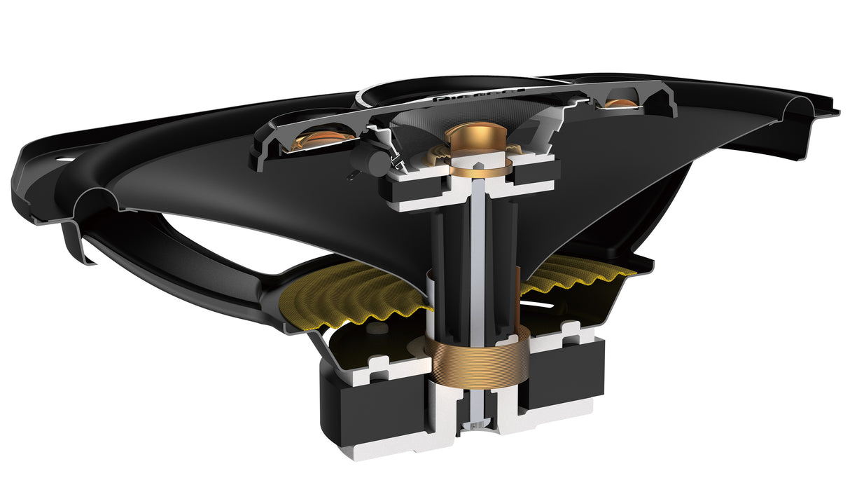 Pioneer TS-A6961F 4-veis koaksialsystem (450W, 6"x9")