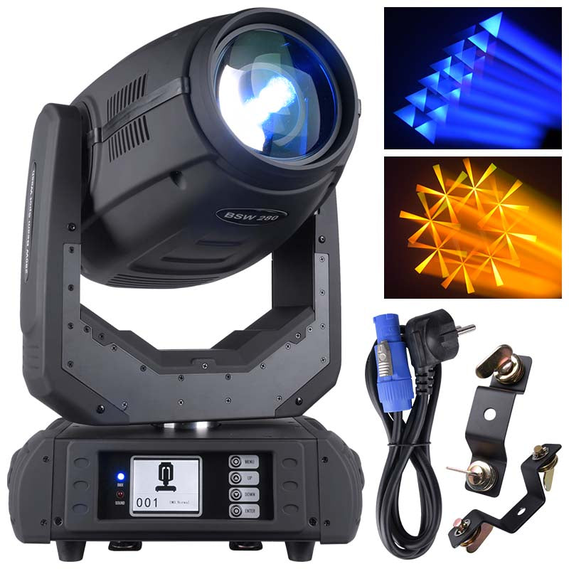 LIGHT4ME BSW 280 moving head beam spot wash hybridutladningslampe