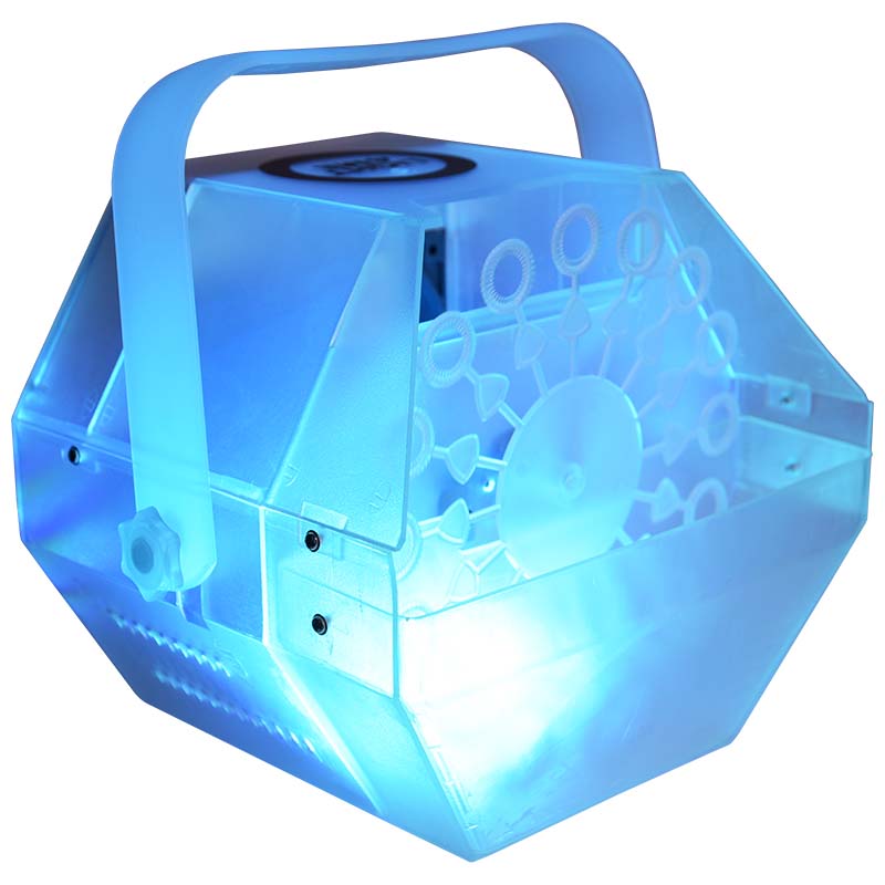 Light4Me Bubble LED-boblemaskin med flerfarget LED-lys