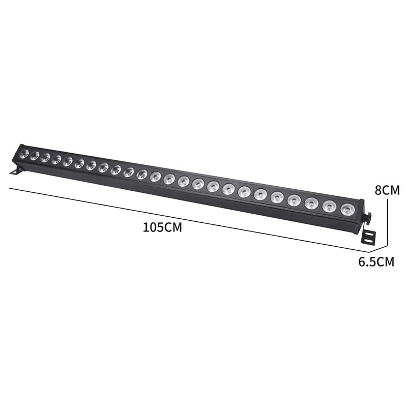 LIGHT4ME DECO BAR 24 RGB IR LED-bar + fjernkontroll