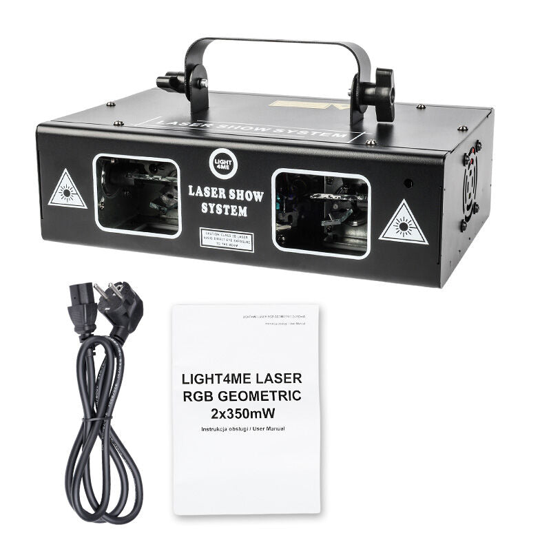 Light4Me Laser RGB geometrisk 350mW