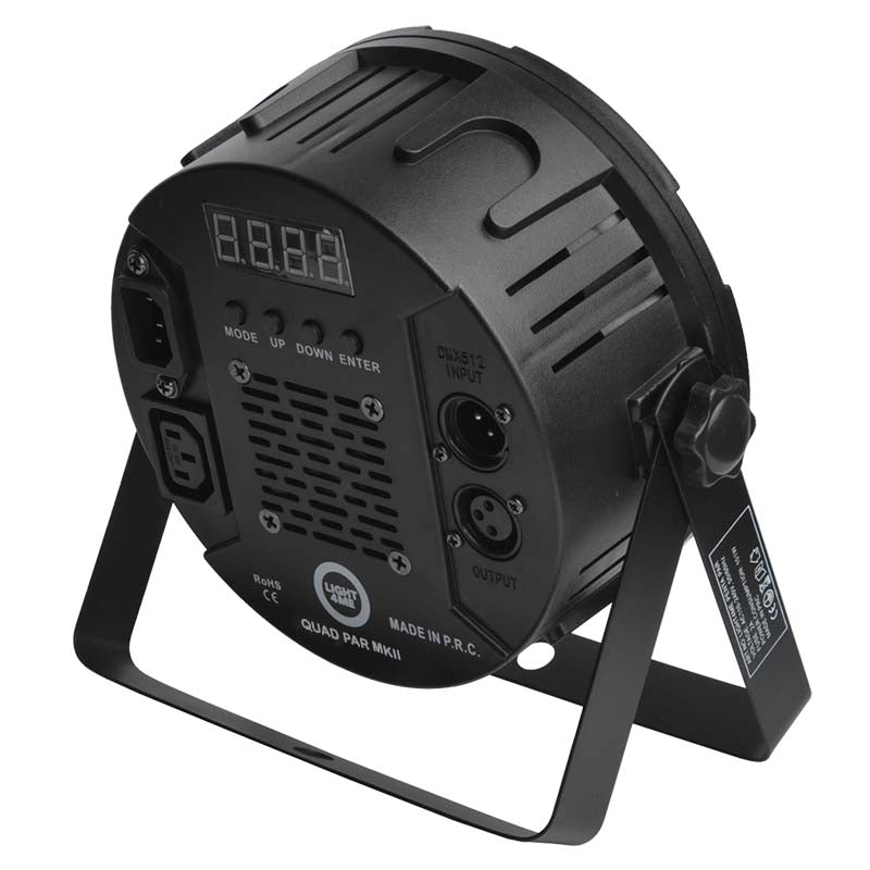 LIGHT4ME QUAD PAR 8x10W MKII RGBW LED PAR