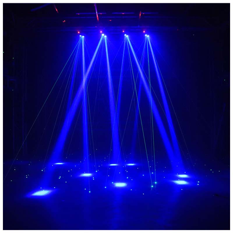 LIGHT4ME SPIDER STROBO LASER LED-lyseffekt