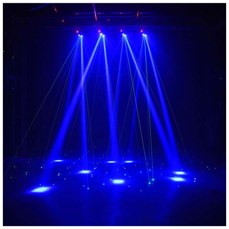 LIGHT4ME SPIDER STROBO LASER LED-lyseffekt