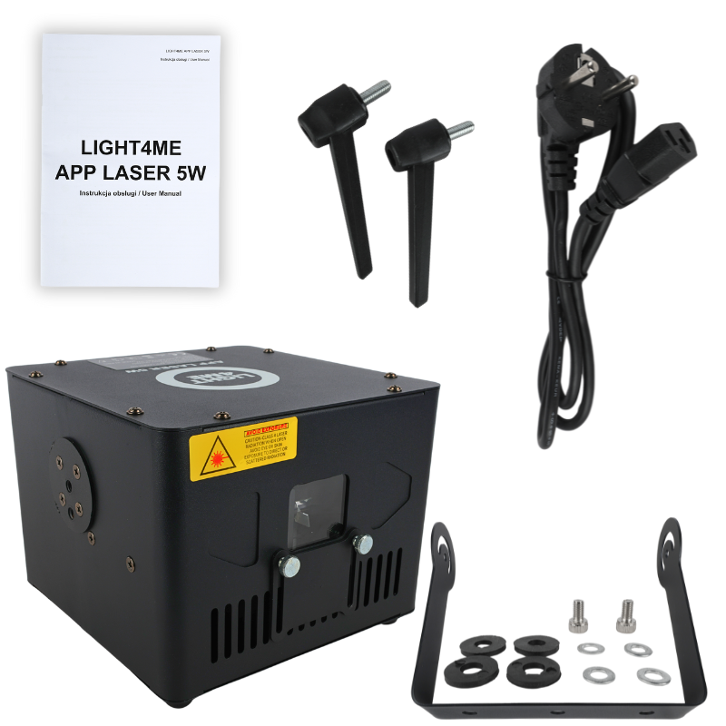 Light4Me 5 W laser med RGB og appstyring