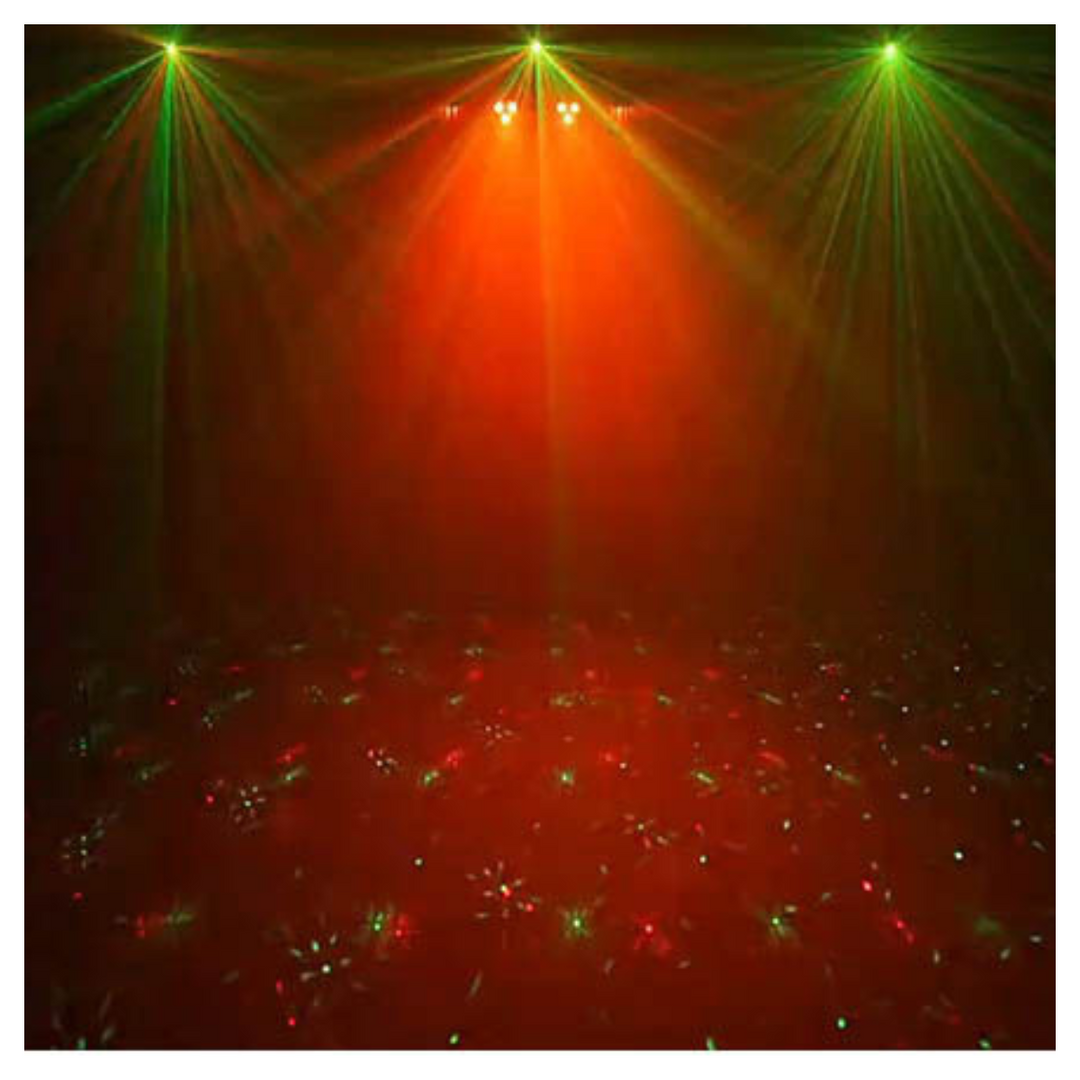 Light4Me T-Bar LED Par Derby Laser MultiBar