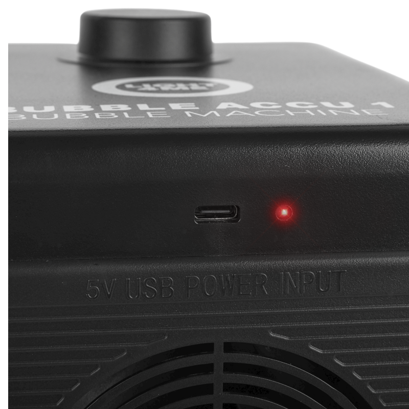 Light4Me ACCU 1 Batteridrevet såpeboblemaskin
