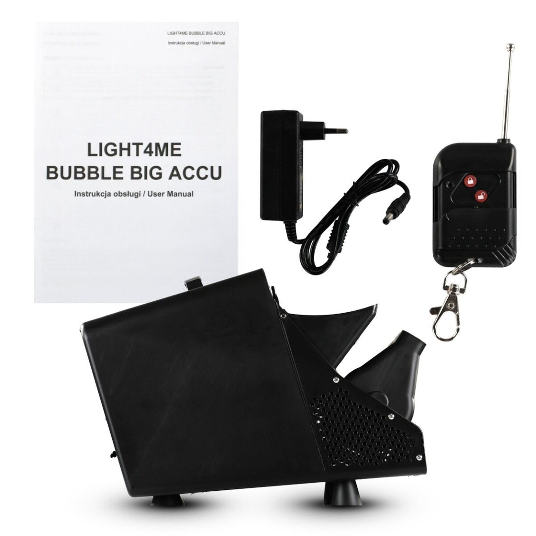 Light4Me Batteridrevet såpeboblemaskin